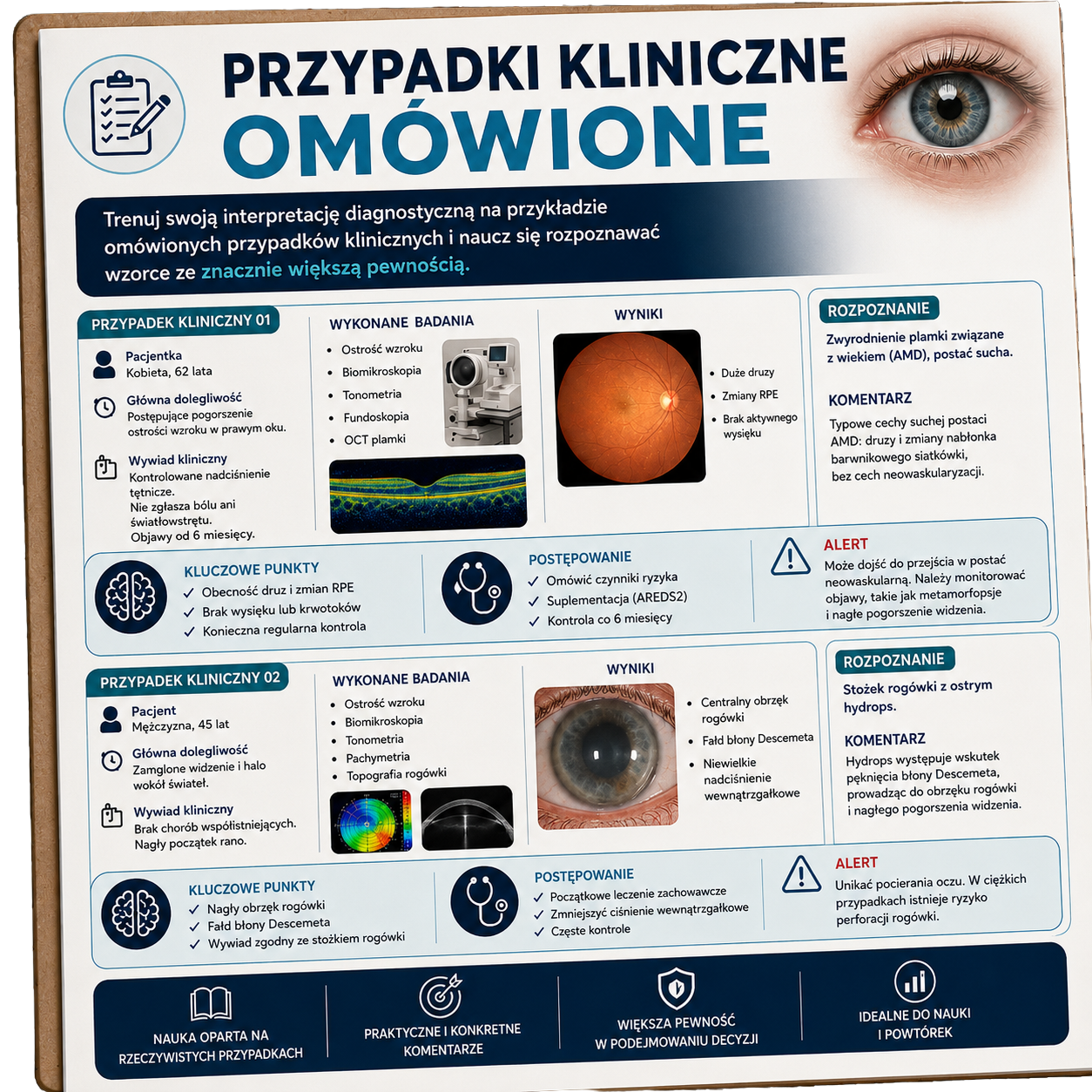 Okładka: Omówione Przypadki Kliniczne