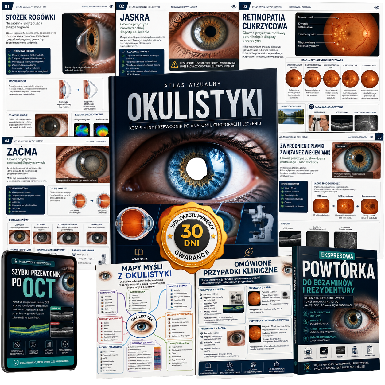 Okładka: Atlas Wizualny Okulistyki